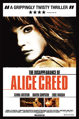 THE DISAPPEARANCE OF ALICE CREED